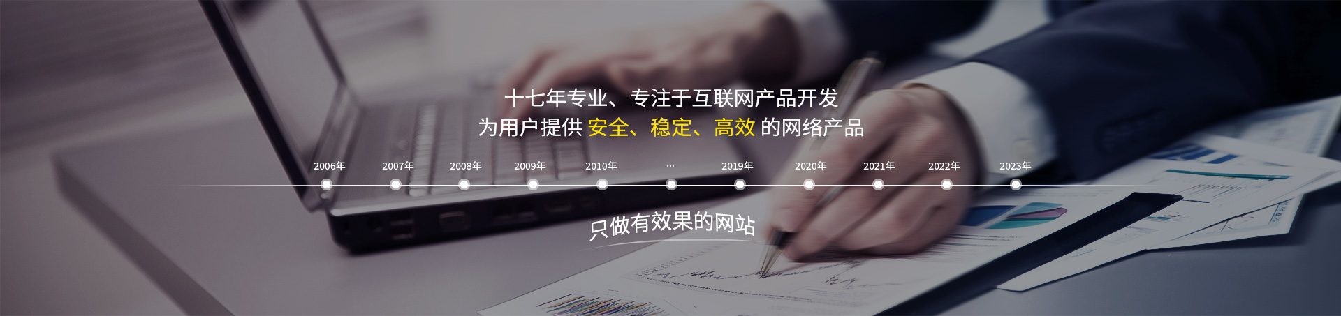 十七年專業(yè)、專注于互聯(lián)網(wǎng)產(chǎn)品建設(shè)